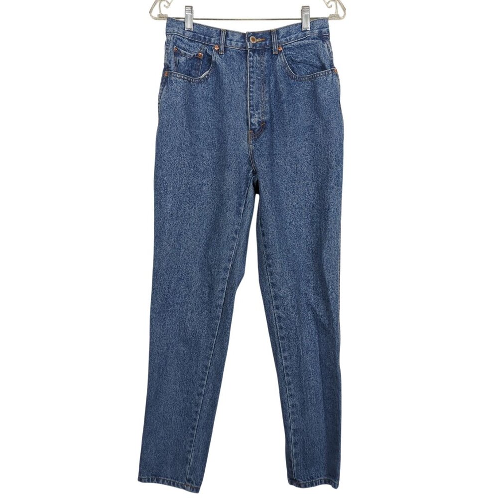 Vintage Nuovo Country Seat Jeans Women 10R High Rise Straight 100% Cotton - Picture 2 of 12